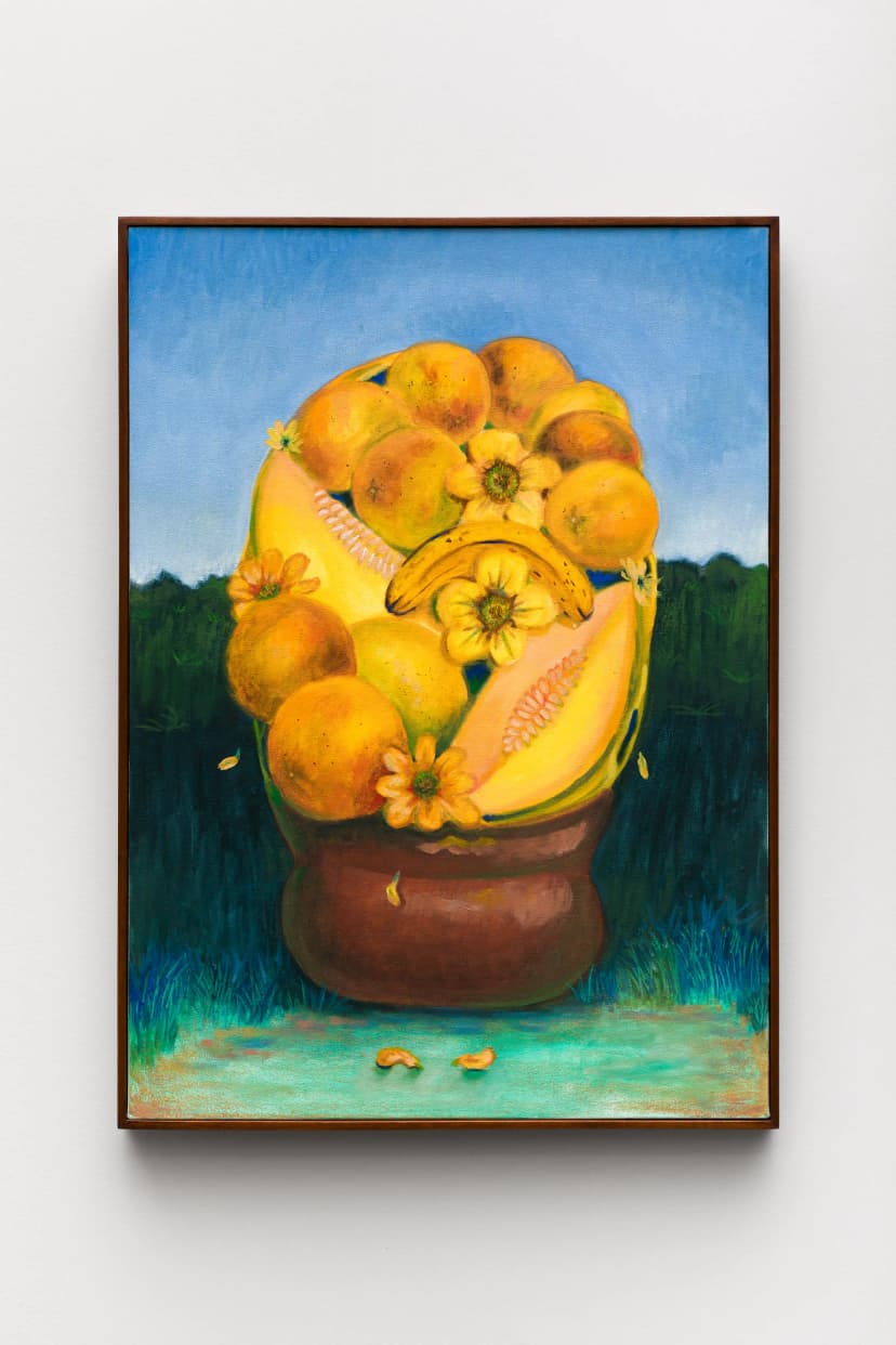 Cesta de Frutas Amarelas
